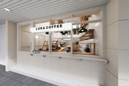 ออกแบบ ผลิต และติดตั้งร้าน : ร้าน Luka Coffee ห้วยขวาง รัชดา กทม.